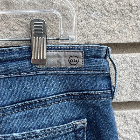 Ag Adriano Goldschmied The Stevie Ankle Slim Straight Ankle Jeans Size 32R - Picture 9 of 10